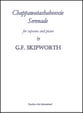 Chappawatachahooxie Serenade Vocal Solo & Collections sheet music cover